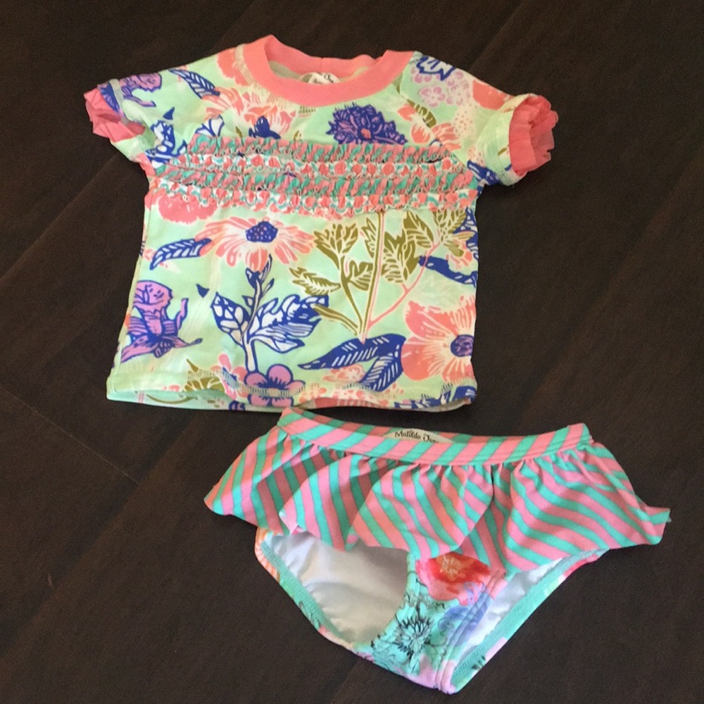 Matilda Jane bathing suit 6-13 months like new